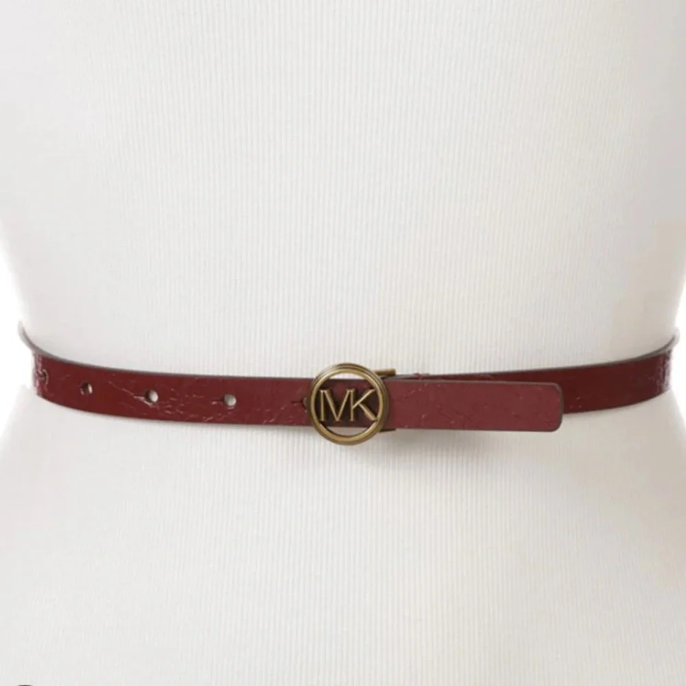 Michael Kors Logo Charm Belt